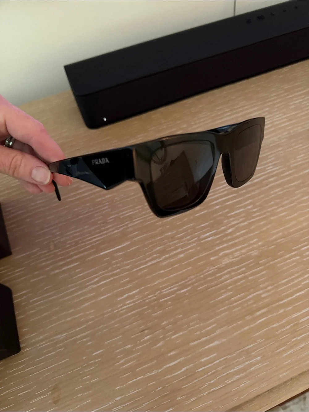 Prada Unisex PR A06S 16K08Z Sunglasses with Case
